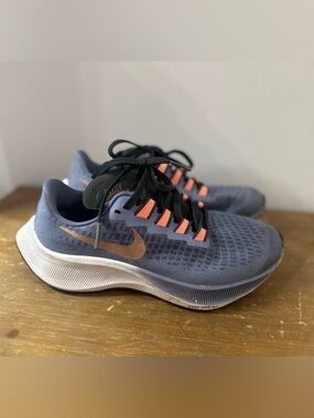 Nike Air Zoom Pegasus 37 Indigo Blue Bronze Coral